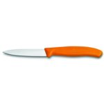 Nož za lupljenje in obrezovanje Victorinox, 8 cm, oranžen
