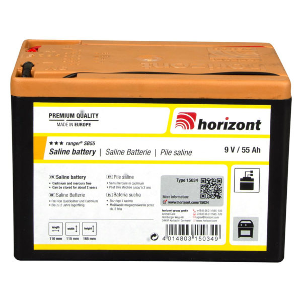 Baterija Horizont kisla 55Ah/8,4V