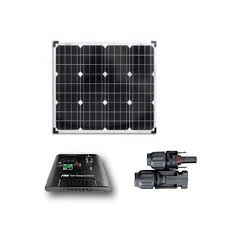 Solarni polnilec z regulatorjem,konektorjema in modulom