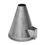 Klavni lijak za perutnino, inox - mali