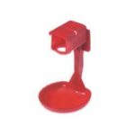 Skodela za napajalnik za perutnino kapljični