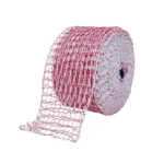 Rdeče/bela mrežica za svinjski vrat - slika 2