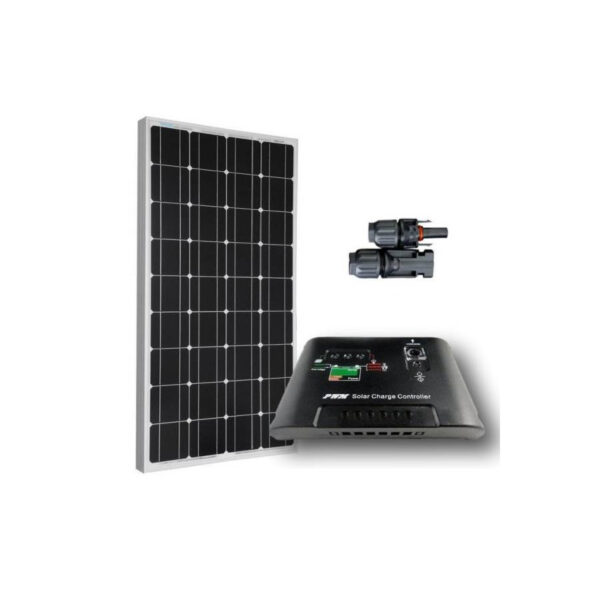 Solarni moduli in paneli za napajanje električnega pastirja.