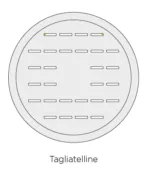 Set modelčkov za nastavek za izdelavo testenin Reber - slika 10