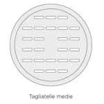 Set modelčkov za nastavek za izdelavo testenin Reber - slika 9