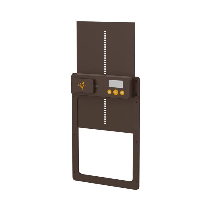 1055252-VRATA ZA KOKOŠNJAK avtomatska, CHICK'A_595614-portier-automatique-chicka-ouvert-cot__1 Avtomatska vrata za kokošnjak Chick'A - slika 1