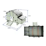 Kokošnjak za 6 kokoši, Harmony by Chick'A - slika 10