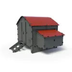 Kokošnjak za 8 kokoši, Harmony by Chick'A - slika 4