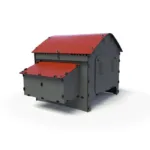 Kokošnjak za 8 kokoši, Harmony by Chick'A - slika 5