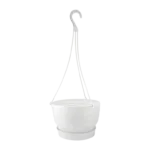 Viseči cvetlični lonec, z vgrajenim podstavkom in obešalom - slika 6