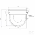 INOX Napajalnik za živali Kramp, s plovcem, 2,5 L - slika 2