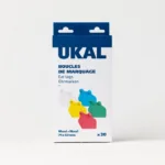 Ušesne znamke, obojestranske, prazne - UkaFlex Maxi, 20 kos - slika 2