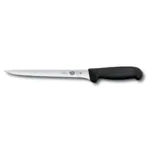 Nož za filetiranje Victorinox Fibrox, raven, flexi, črn