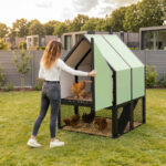 Kokošnjak za 6-8 kokoši RUN-CHICKEN, Coop 2.0, mint - slika 2
