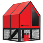 Kokošnjak za 6-8 kokoši RUN-CHICKEN, Coop 2.0, mint - slika 8